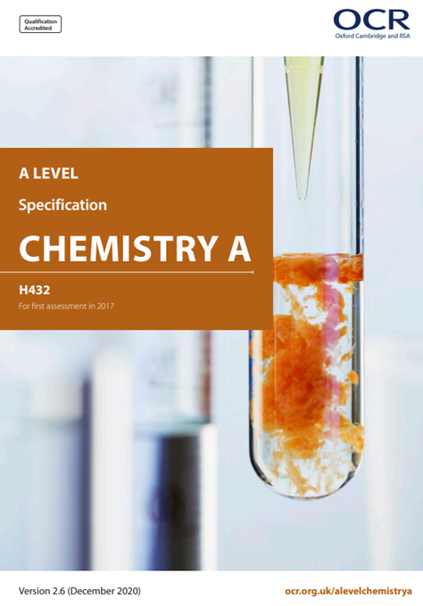 Chemistry Specification